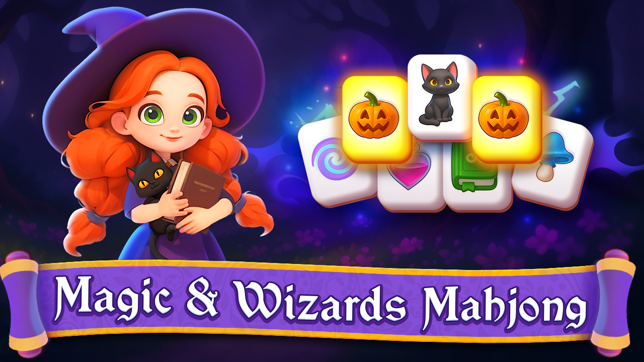 Magic and Wizards Mahjong